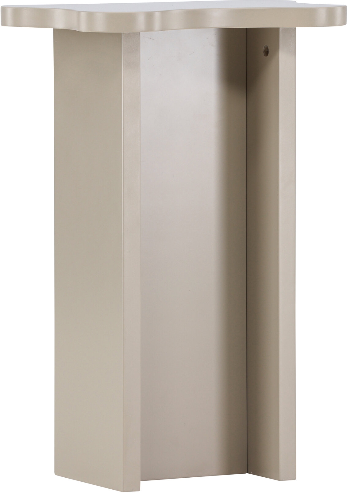 Molde Beistelltisch 42 x 30 cm - Hellbraun