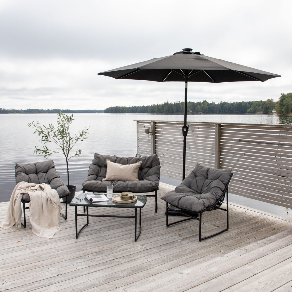 Sabal Sonnenschirm - Schwarz