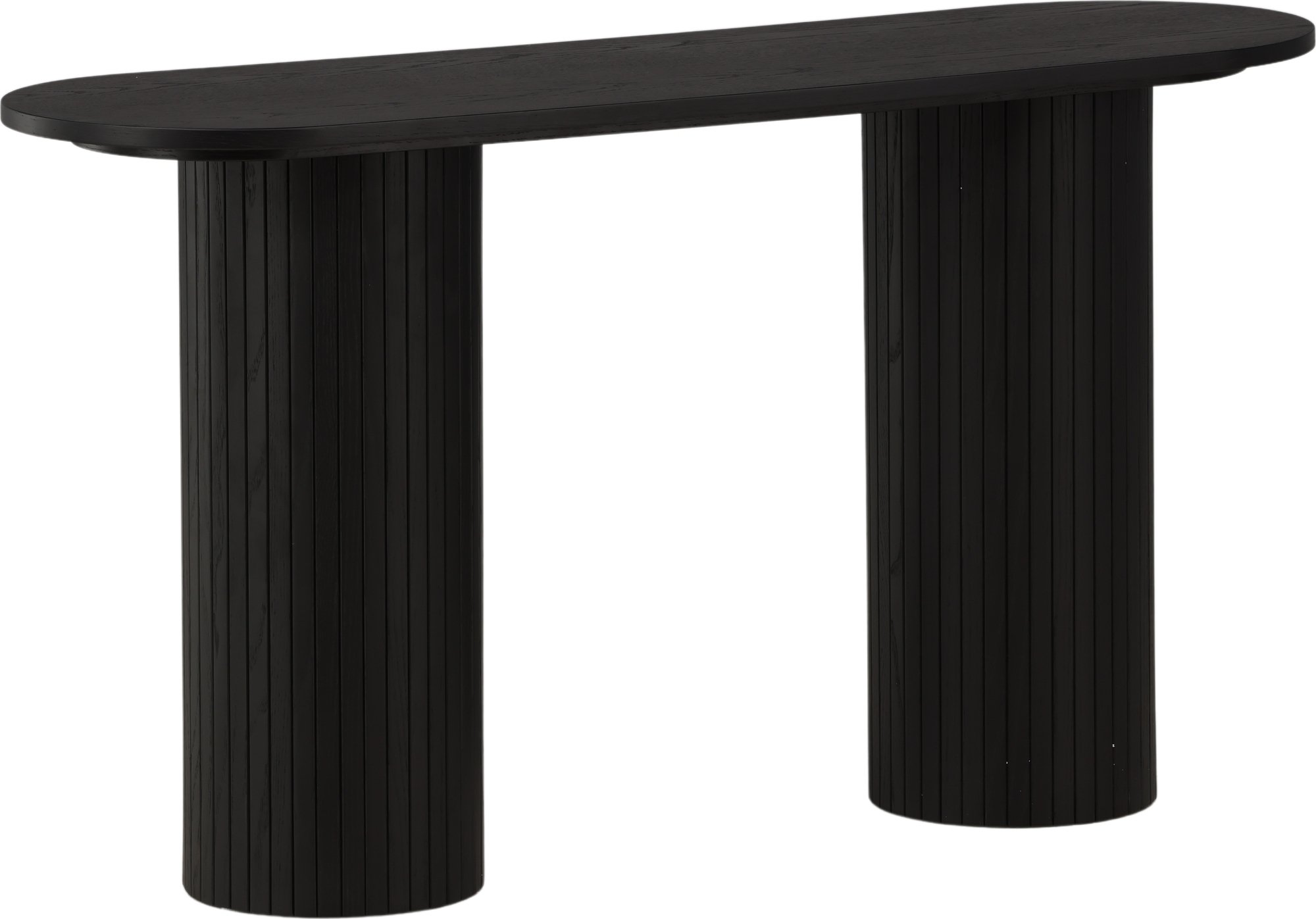 Bianca Konsolentisch 130 x 40 cm - Schwarz