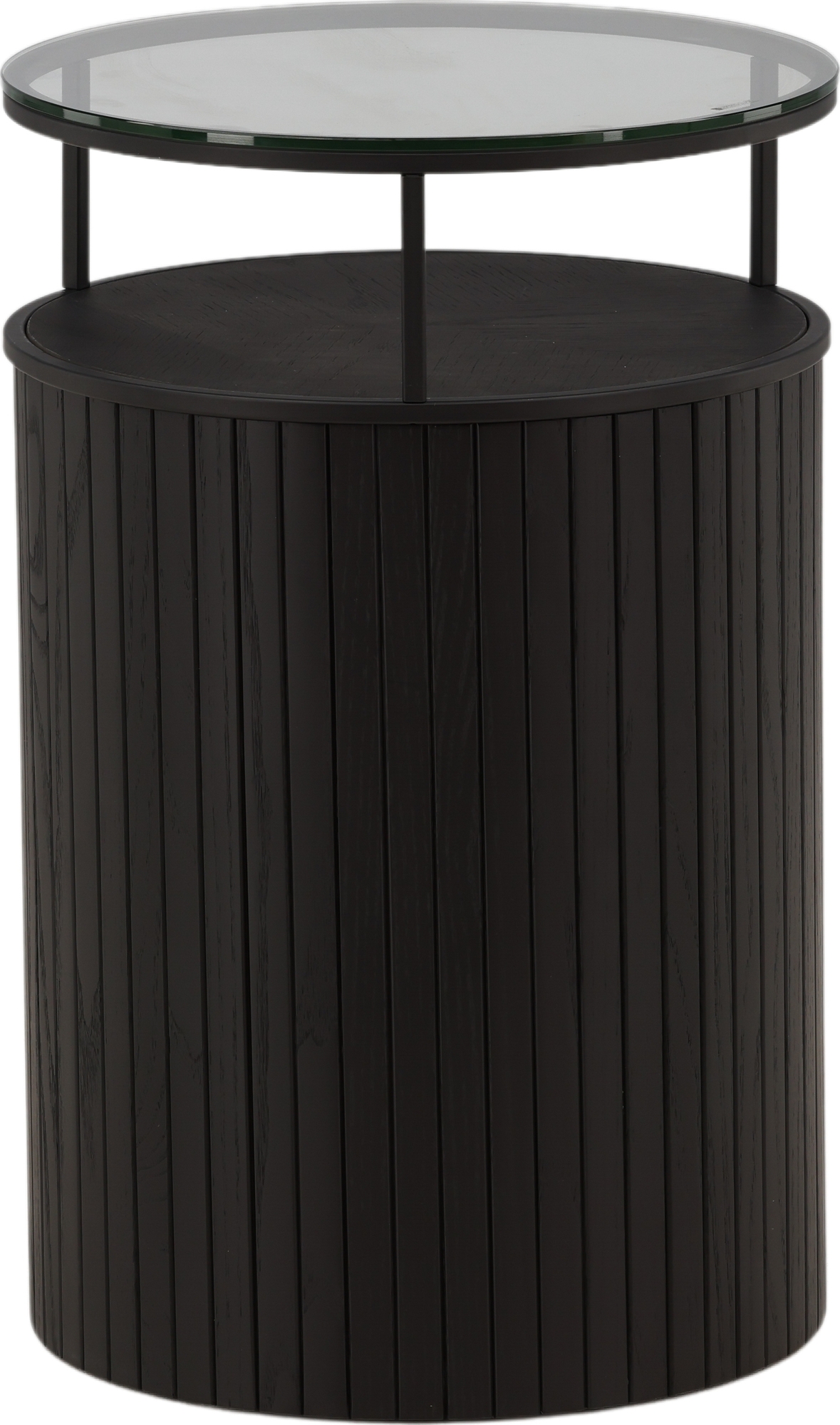 Bovall Beistelltisch �37 cm - Schwarz