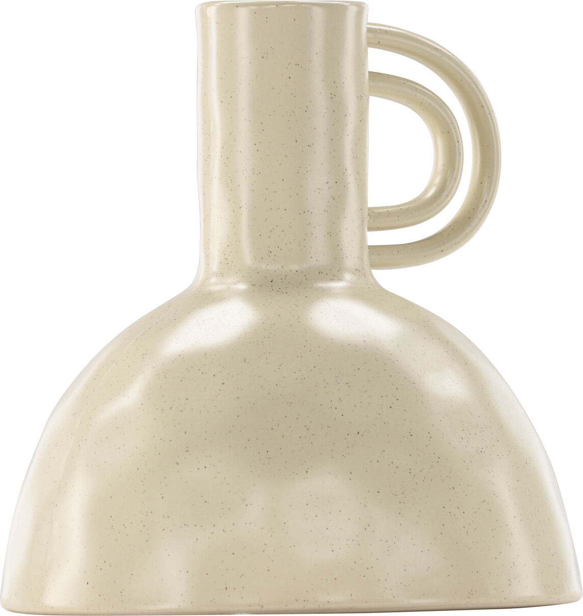 Vivi Vase - Beige/Schwarz Vivi Vase - Beige/Schwarz