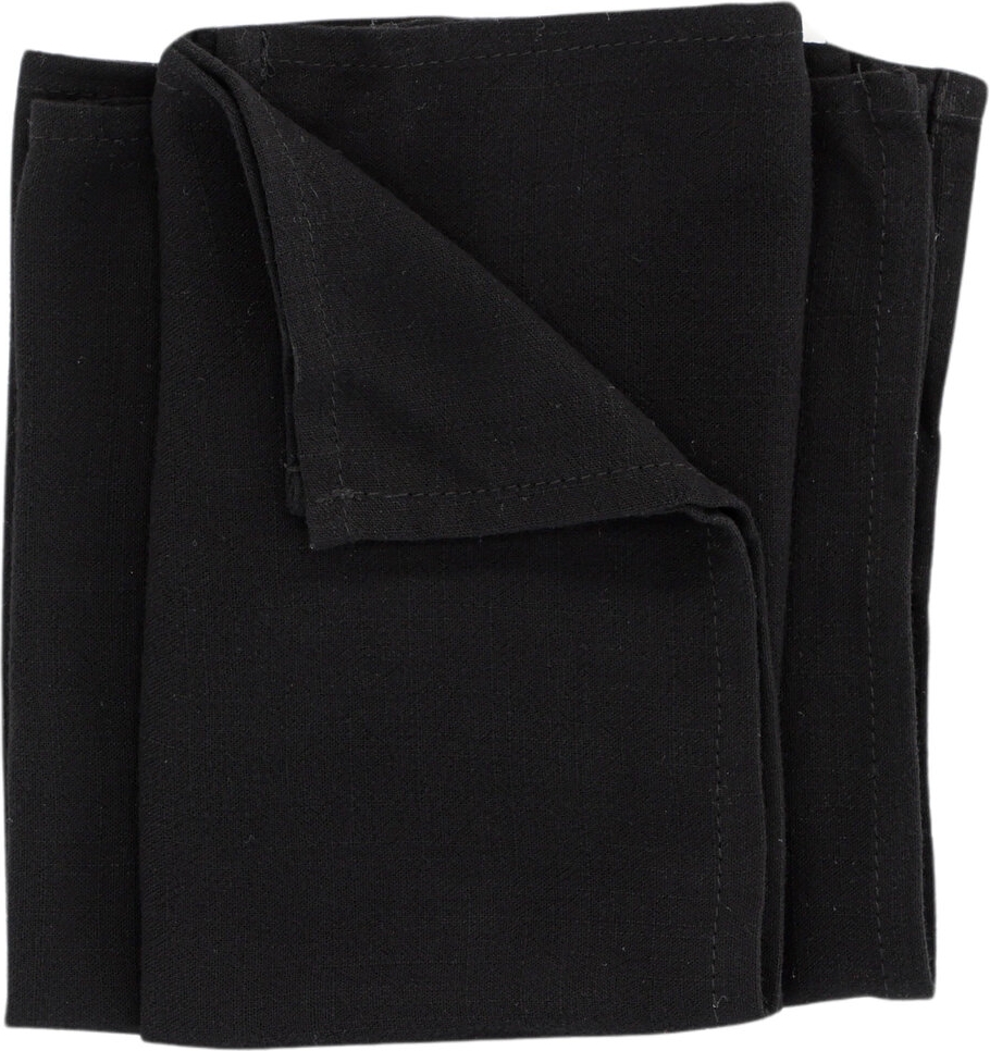 Wabi-Sabi-Serviette - Schwarz Wabi-Sabi-Serviette - Schwarz