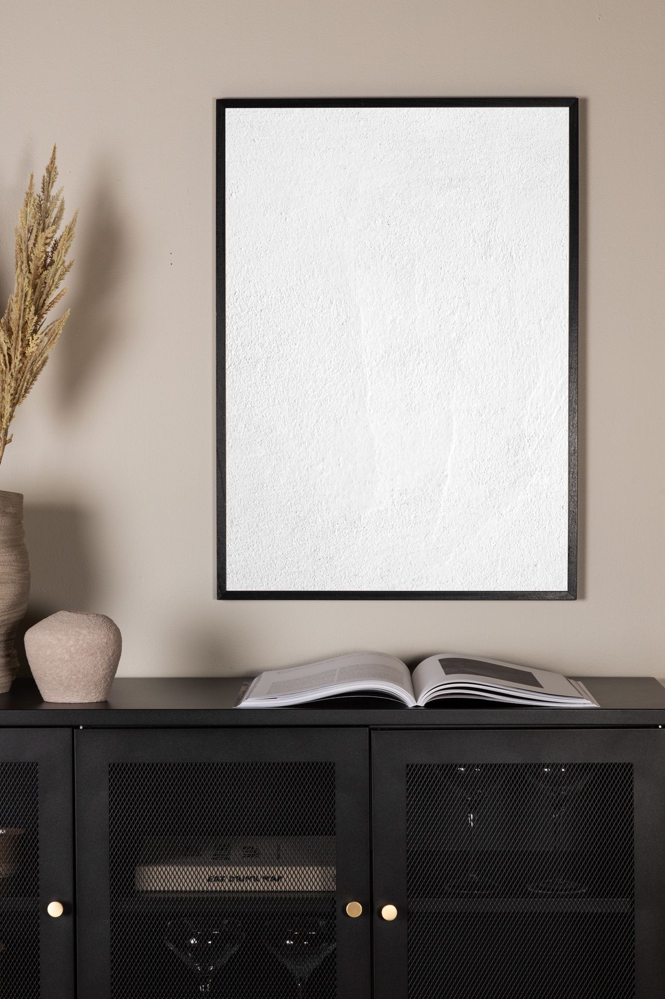 Poster - Wei� genietet