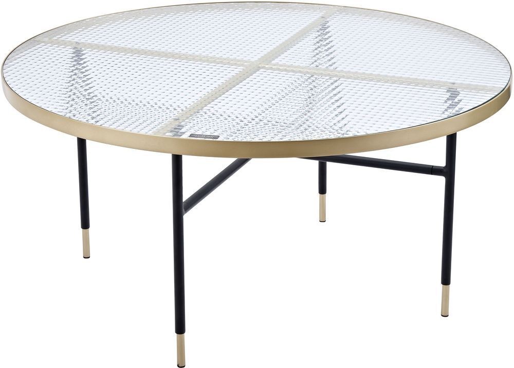 Judy Couchtisch - Schwarz / Messing