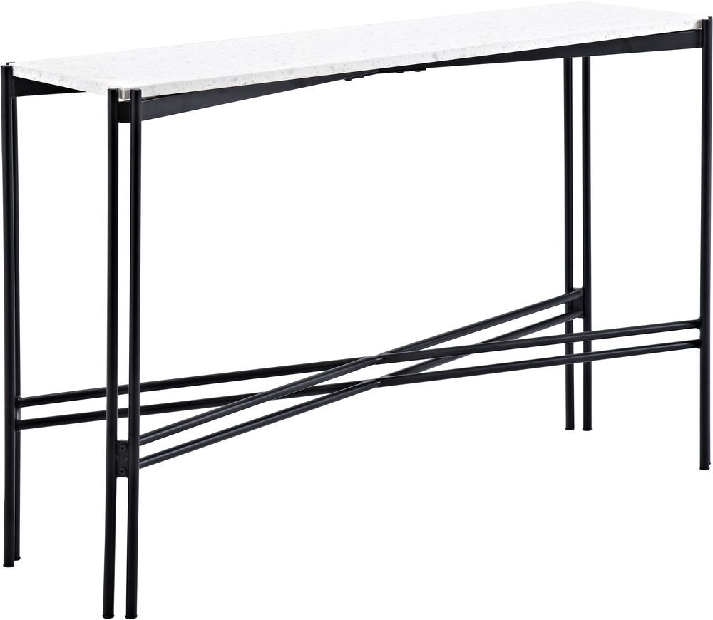 Tisch Jamson - Schwarz / Wei� Terrazzo