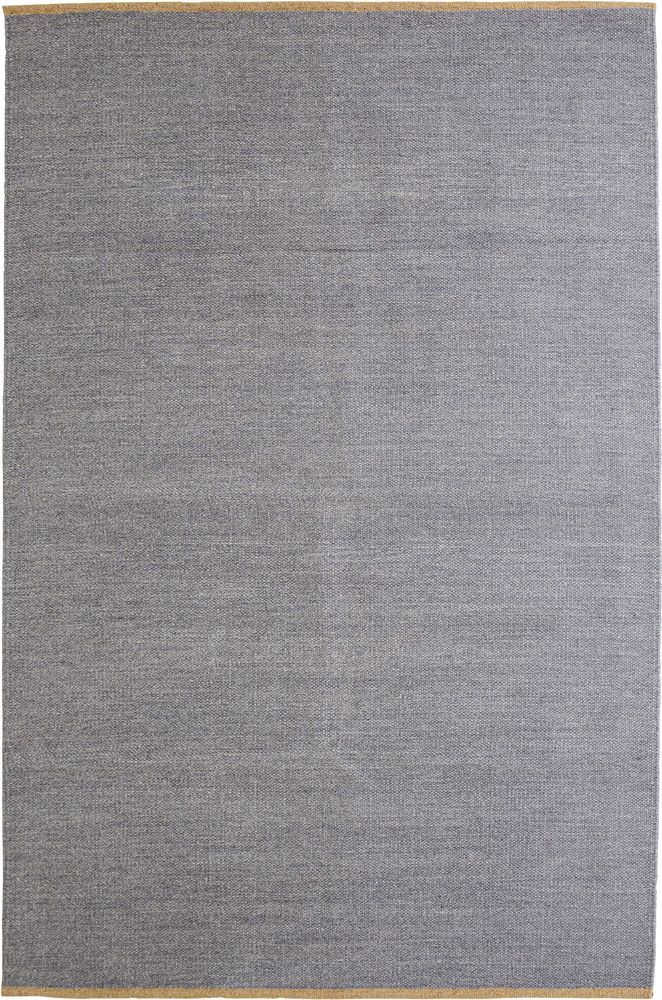 Wollteppich Ryder - Hellgraue Wolle