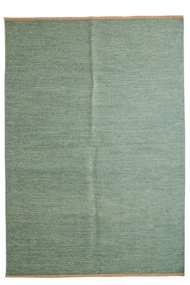 Wollteppich Ryder - Fr�hlingsgr�ne Wolle