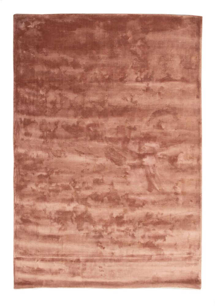 Viskoseteppich Bryan - Altrosa Viskose