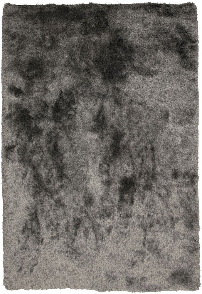 Kn�pfteppich Elena - grauer Polyester