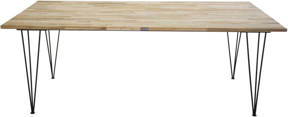 Esstisch Annelie 200 cm - Schwarz / Naturholz Esstisch Annelie 200 cm - Schwarz / Naturholz