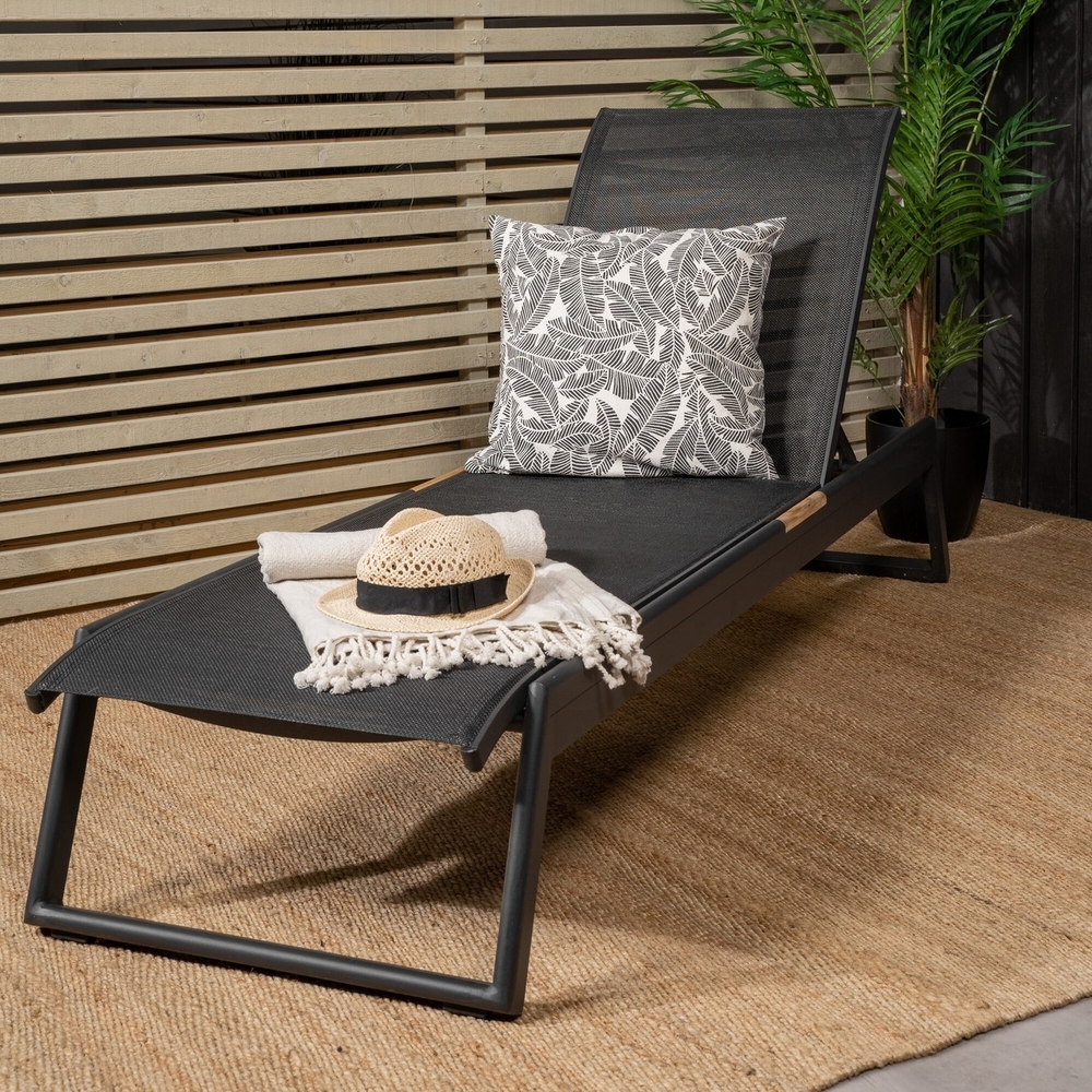Mexiko-Sonnenliege - Schwarz