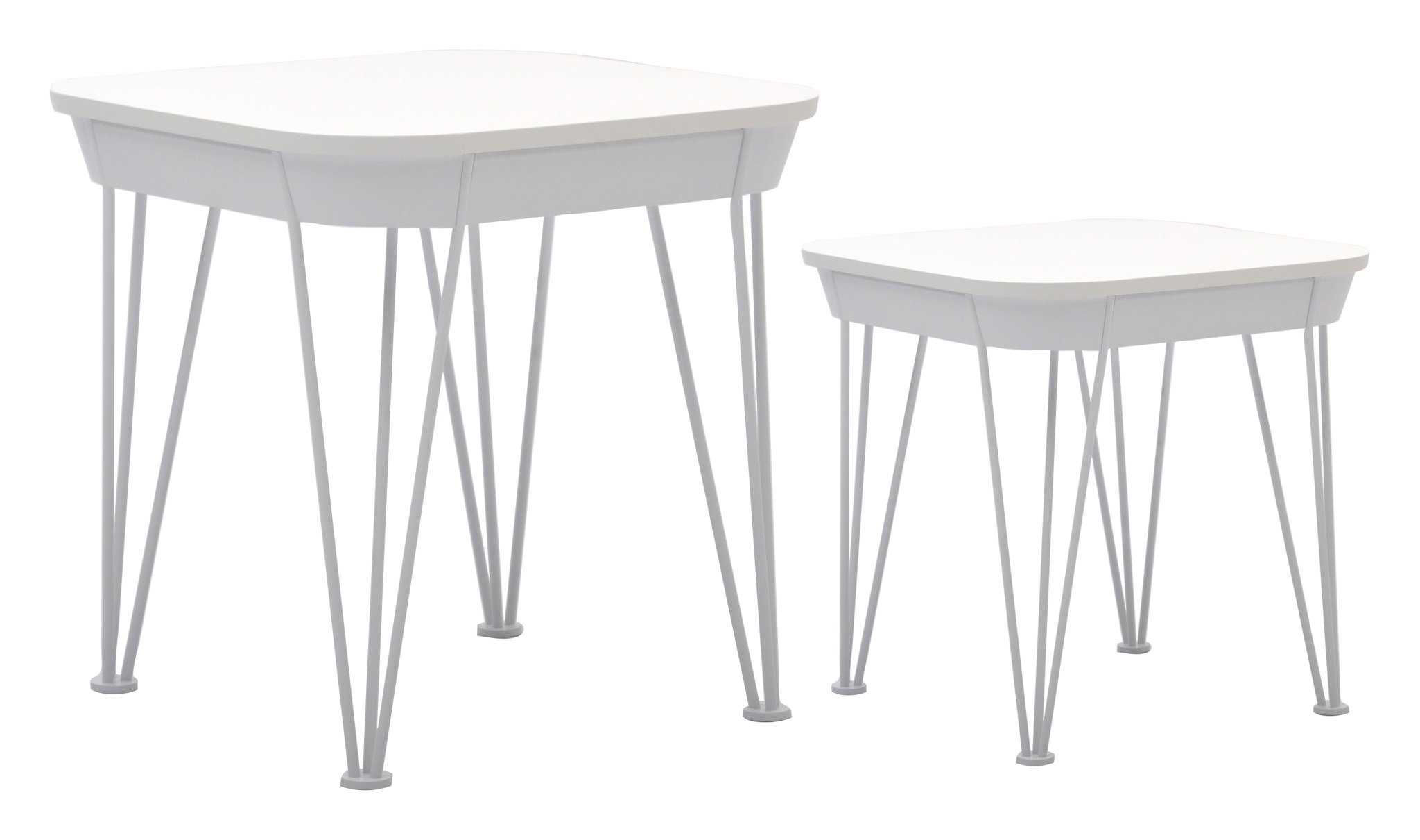 Couchtisch - Wei� + M�belf��e