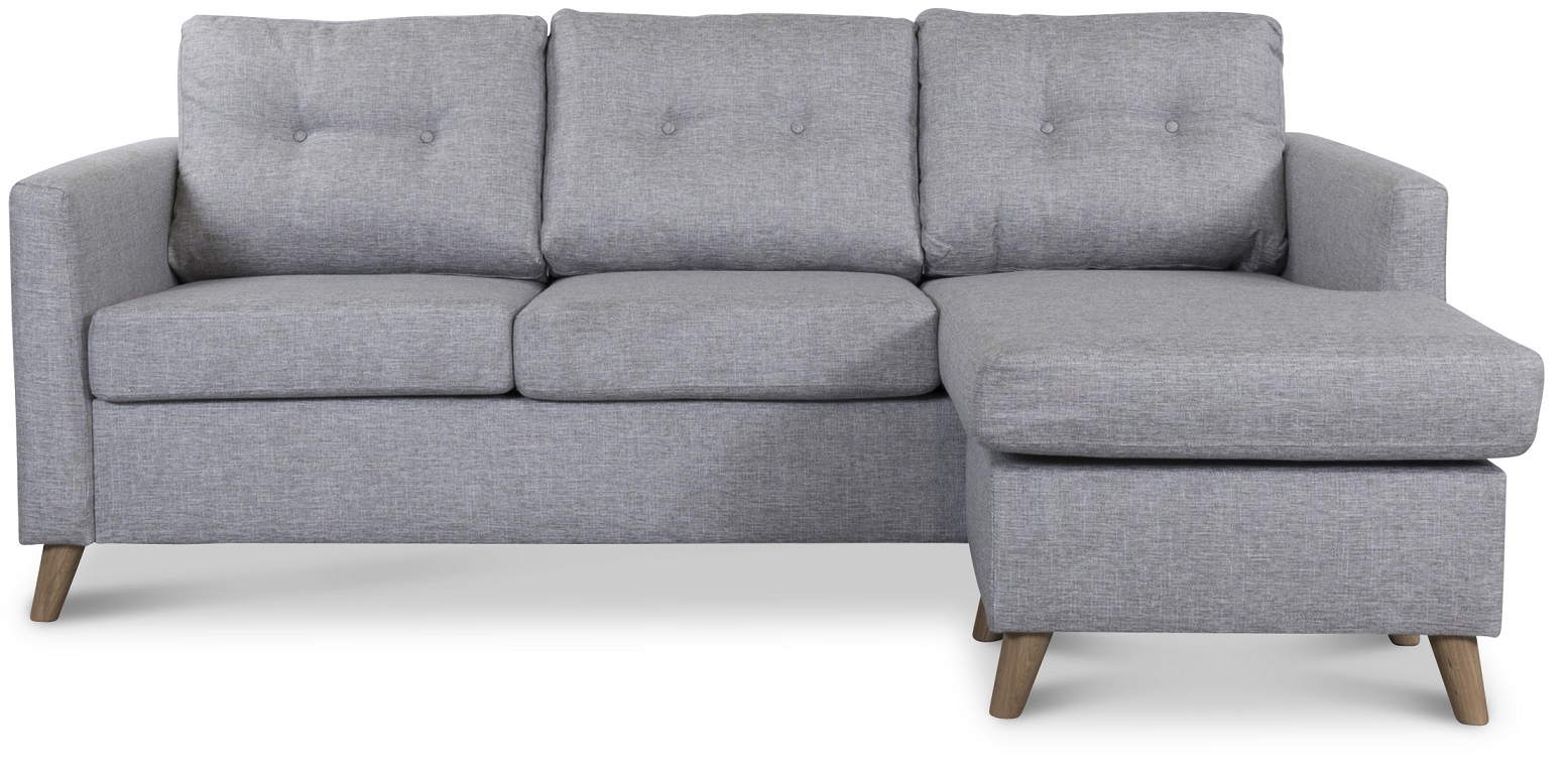 Weekend Diwan Sofa Grau - Rechts + M�belreinigung