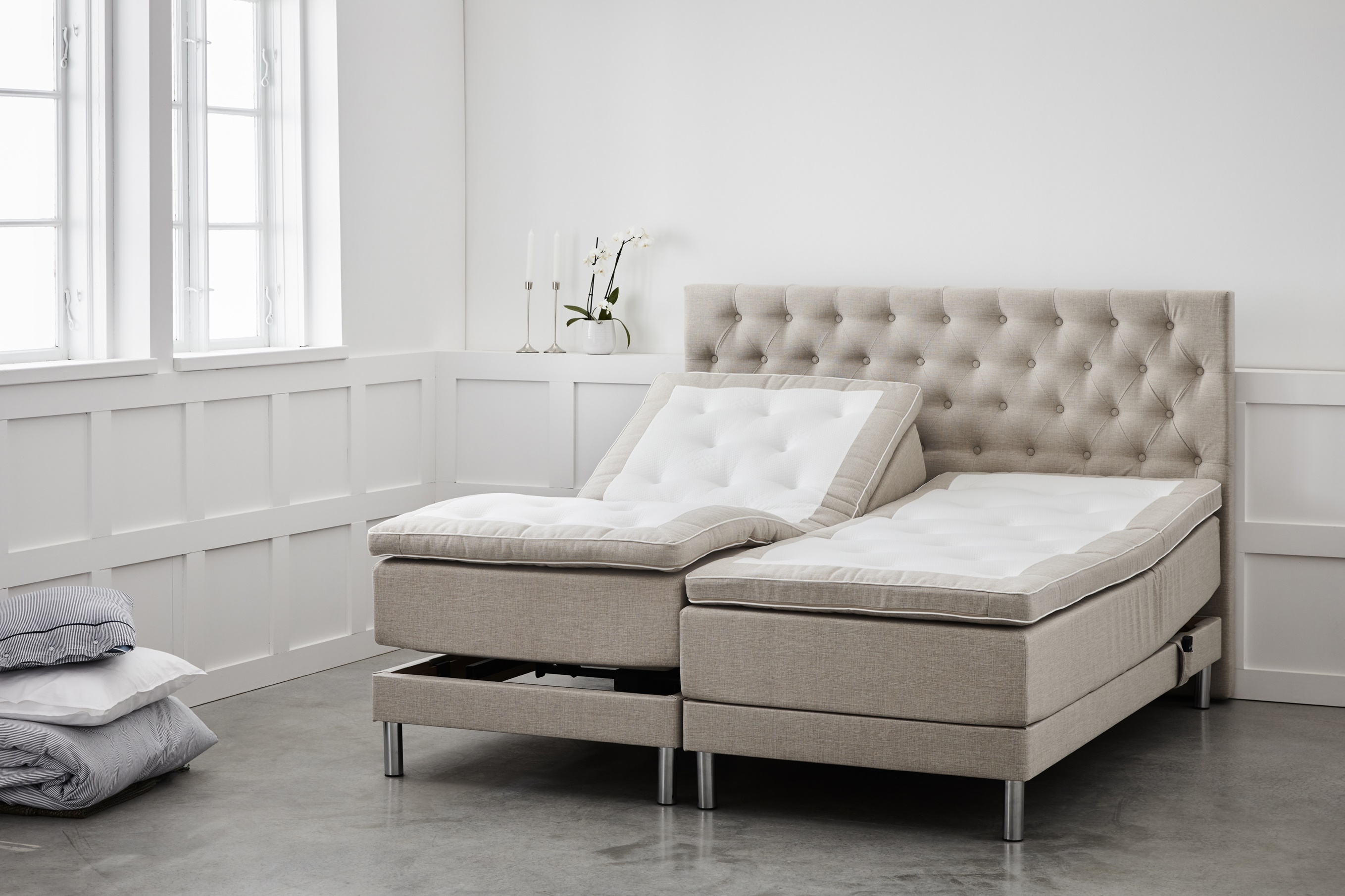 Verstellbares Doppelbett Sence 5-Zonen - Farbe w�hlbar