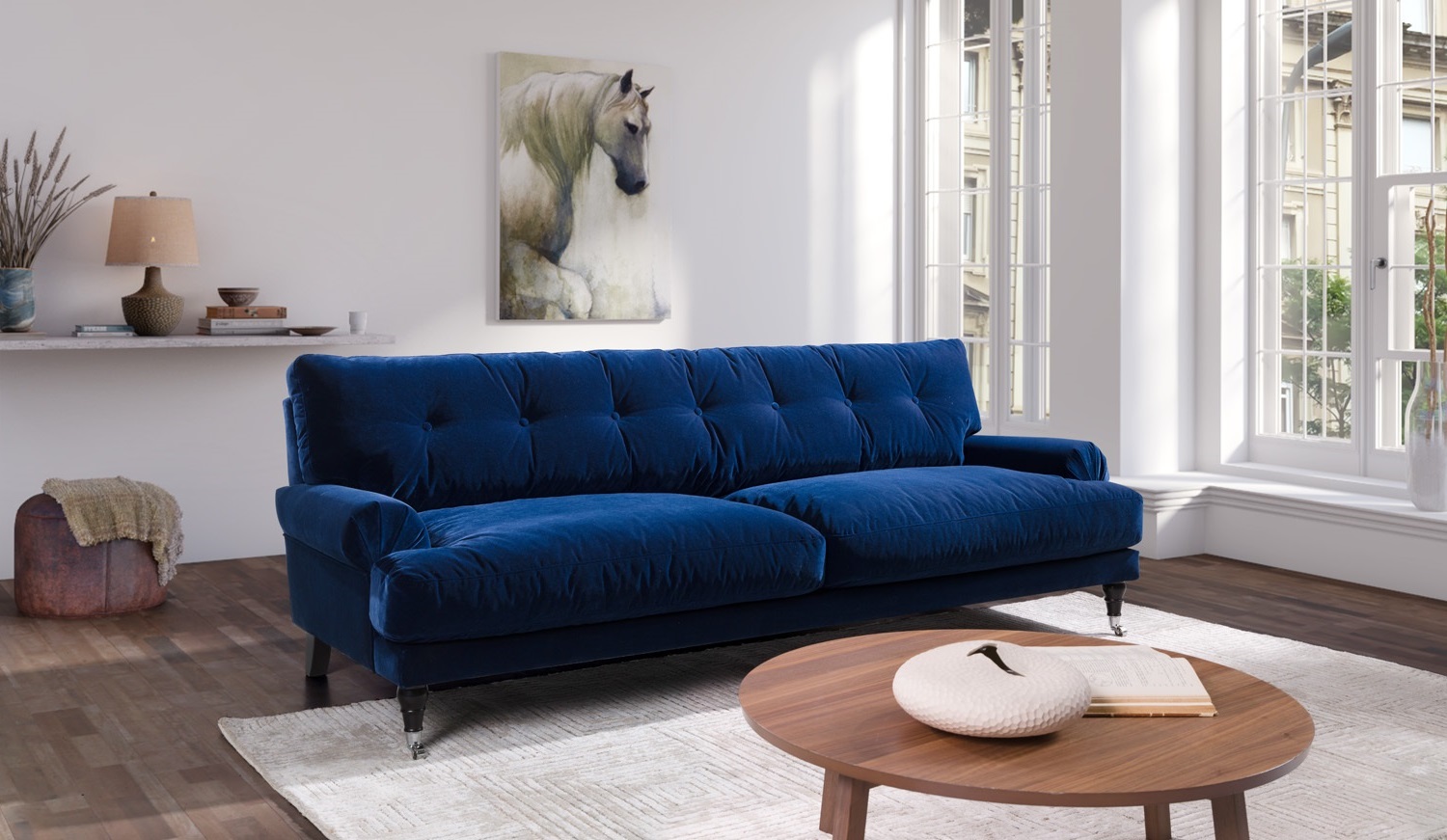 Dallas 3-Sitzer-Sofa - frei w�hlbare Farbe!