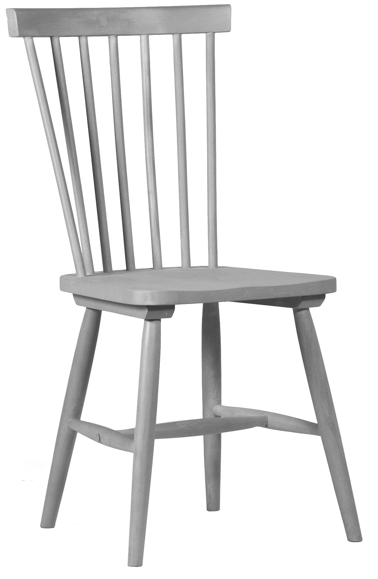 Karl klassischer Rohrgeflechtstuhl in grauer Zementoptik + M�belf��e