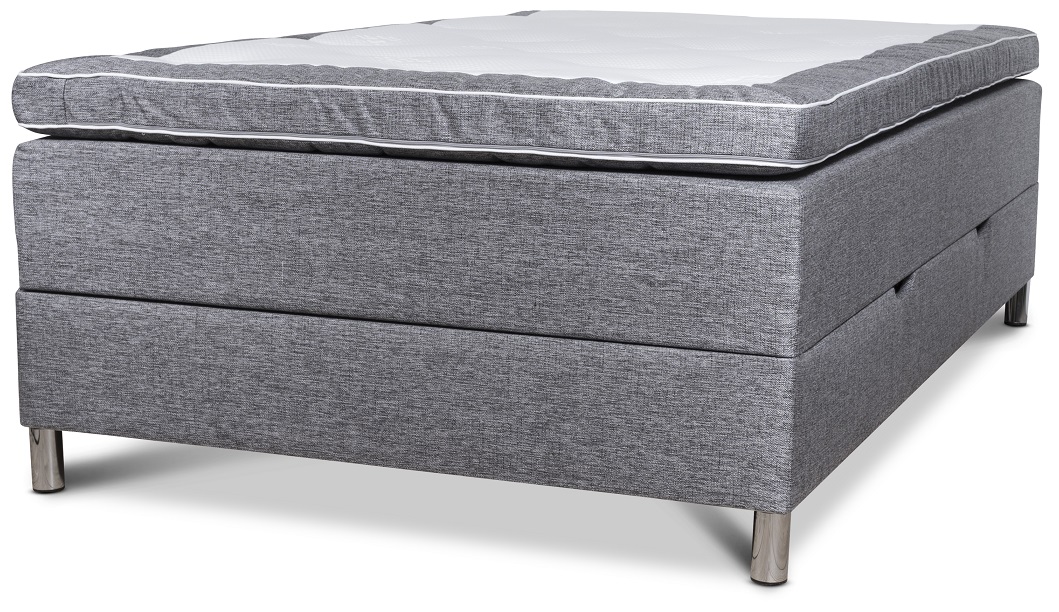 Boxbed Dream mit Stauraum 120x200cm - Optionale Farbe + Möbelfüße Boxbed Dream mit Stauraum 120x200cm - Optionale Farbe + Möbelfüße