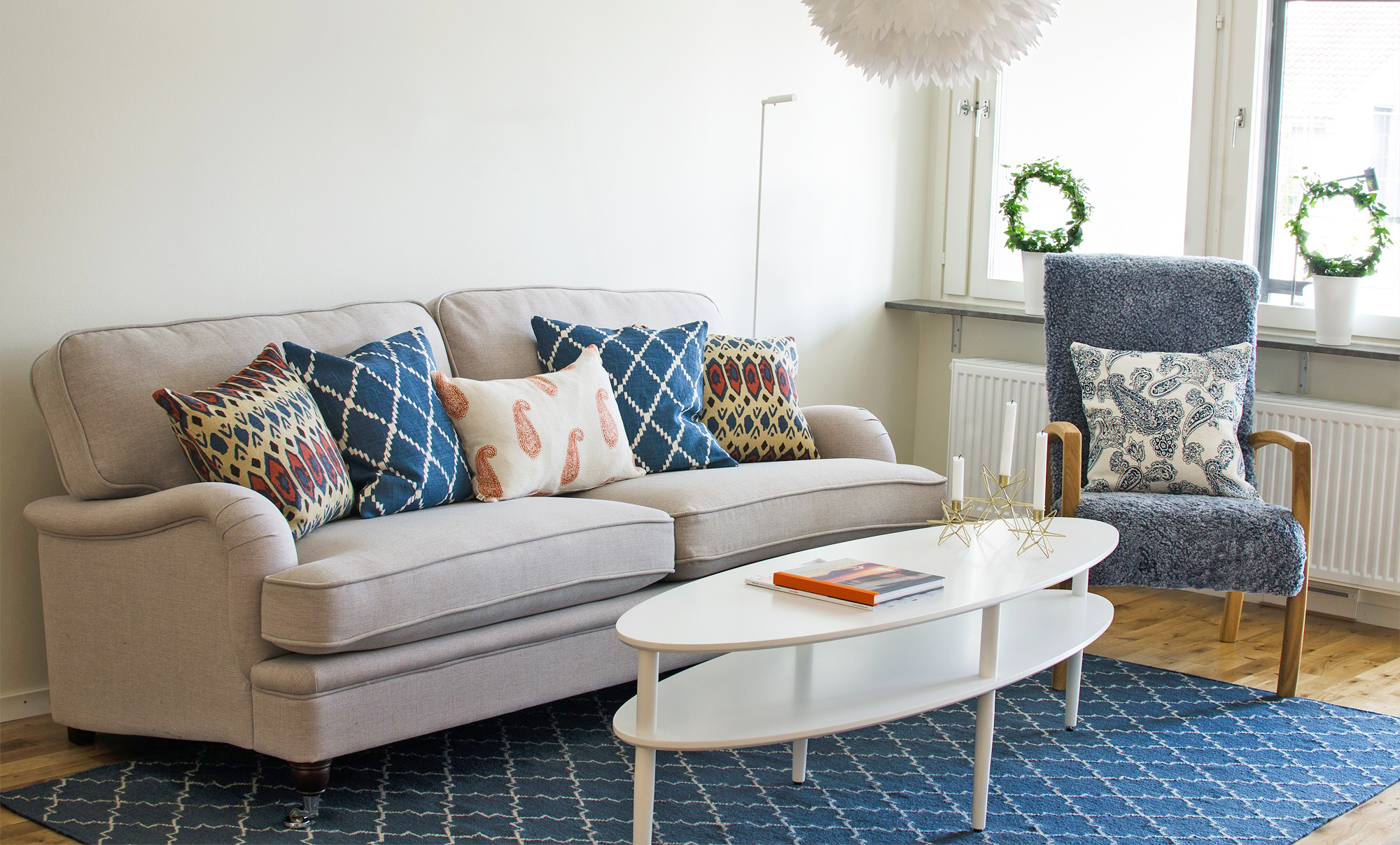 Howard Southampton 3-Sitzer-Sofa - Hellbeige Howard Southampton 3-Sitzer-Sofa - Hellbeige