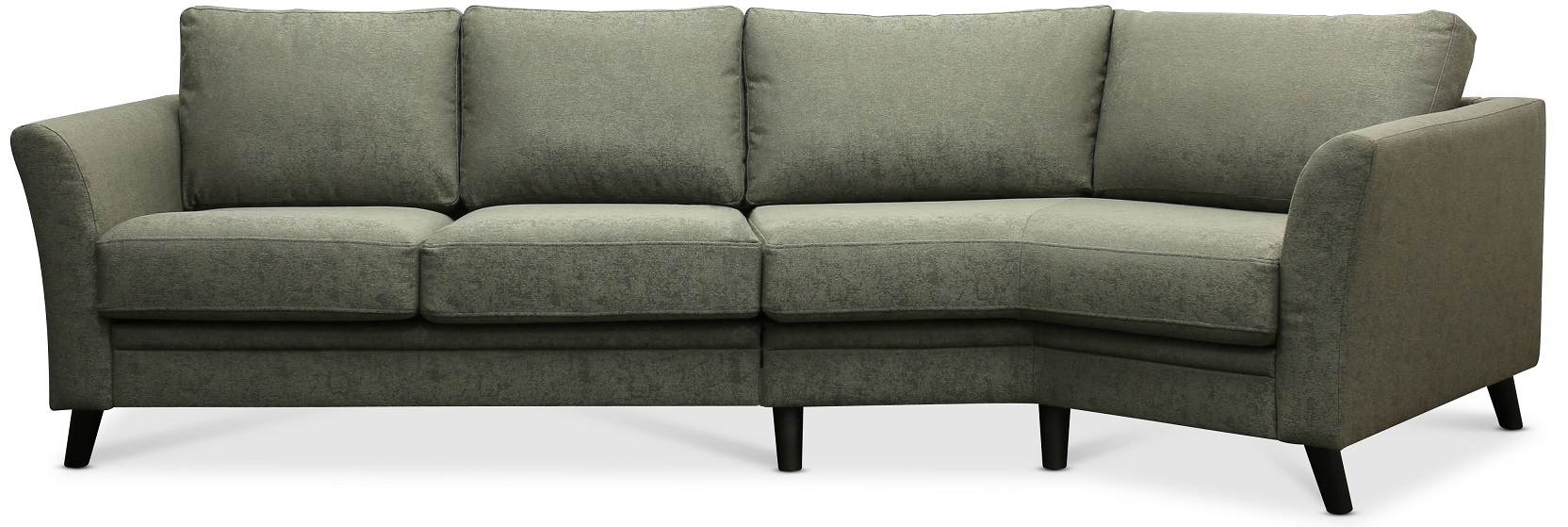 Miami 3-Sitzer mit Maxicorner rechts - Beliebige Farbe