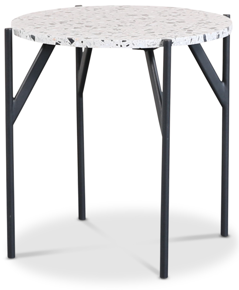 Beistelltisch �50 cm - Terrazzostein