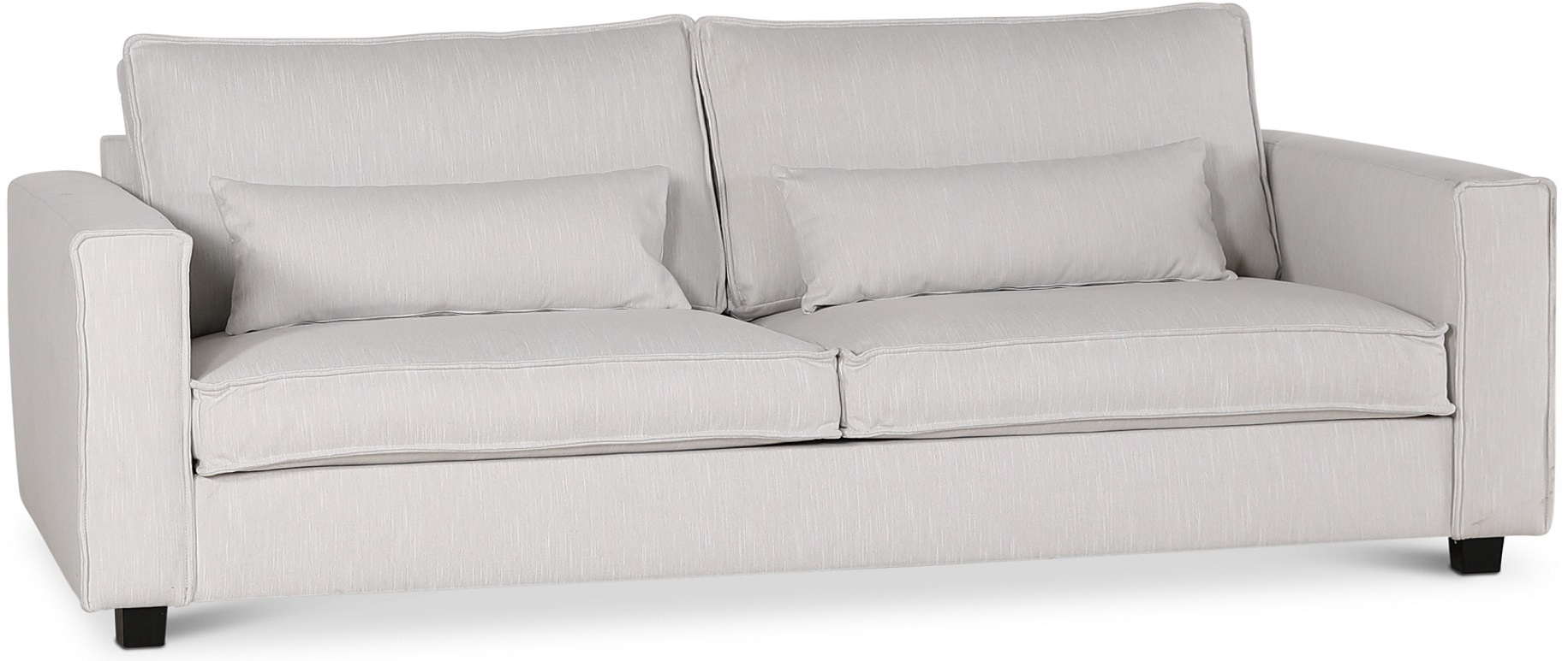 Adore Loungesofa 4-Sitzer Sofa - Natur (Leinen)