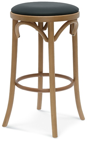 No 73 Barhocker niedrig - Optionale Farbe des Gestells und der Polsterung No 73 Barhocker niedrig - Optionale Farbe des Gestells und der Polsterung