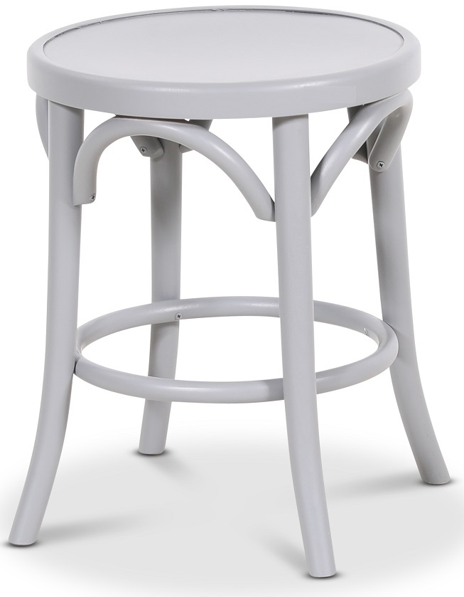 Bugholzhocker No 73 Classic - Grau