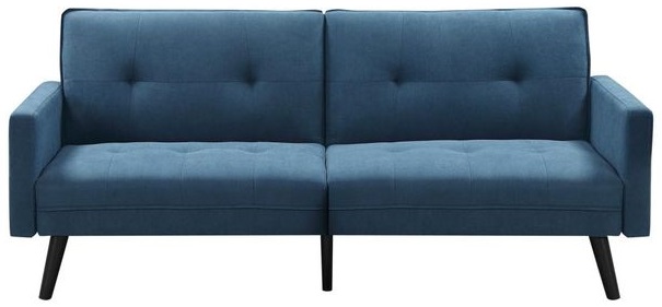 Eddy Schlafsofa - Blau/Schwarz