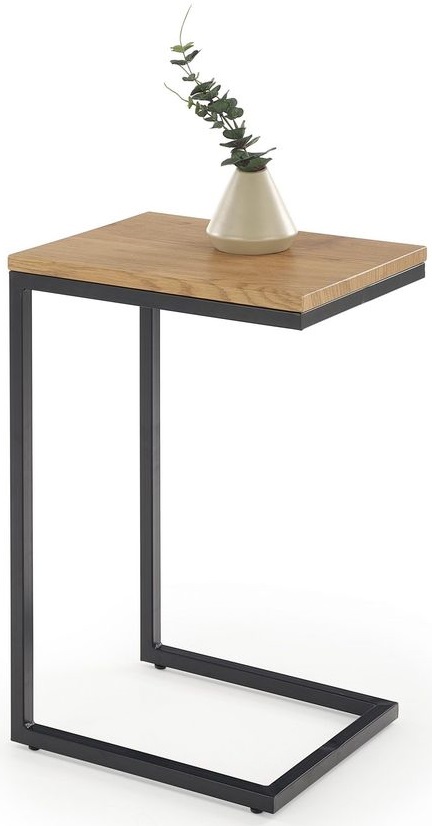 Adrianne Sideboard - Eiche/ Schwarz + M�belf��e