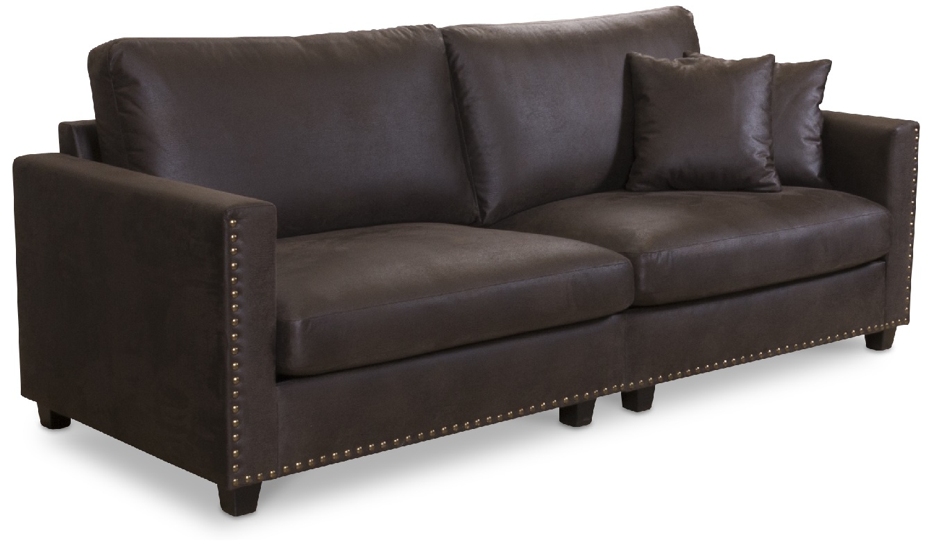 Sofa mit Nieten Avenue - 226 cm