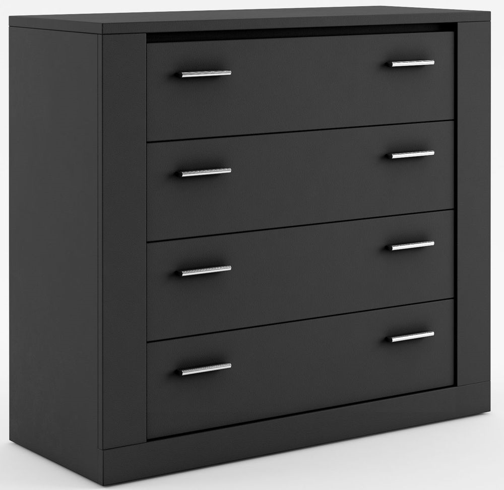 Mervyn Kommode - schwarz + M�belf��e