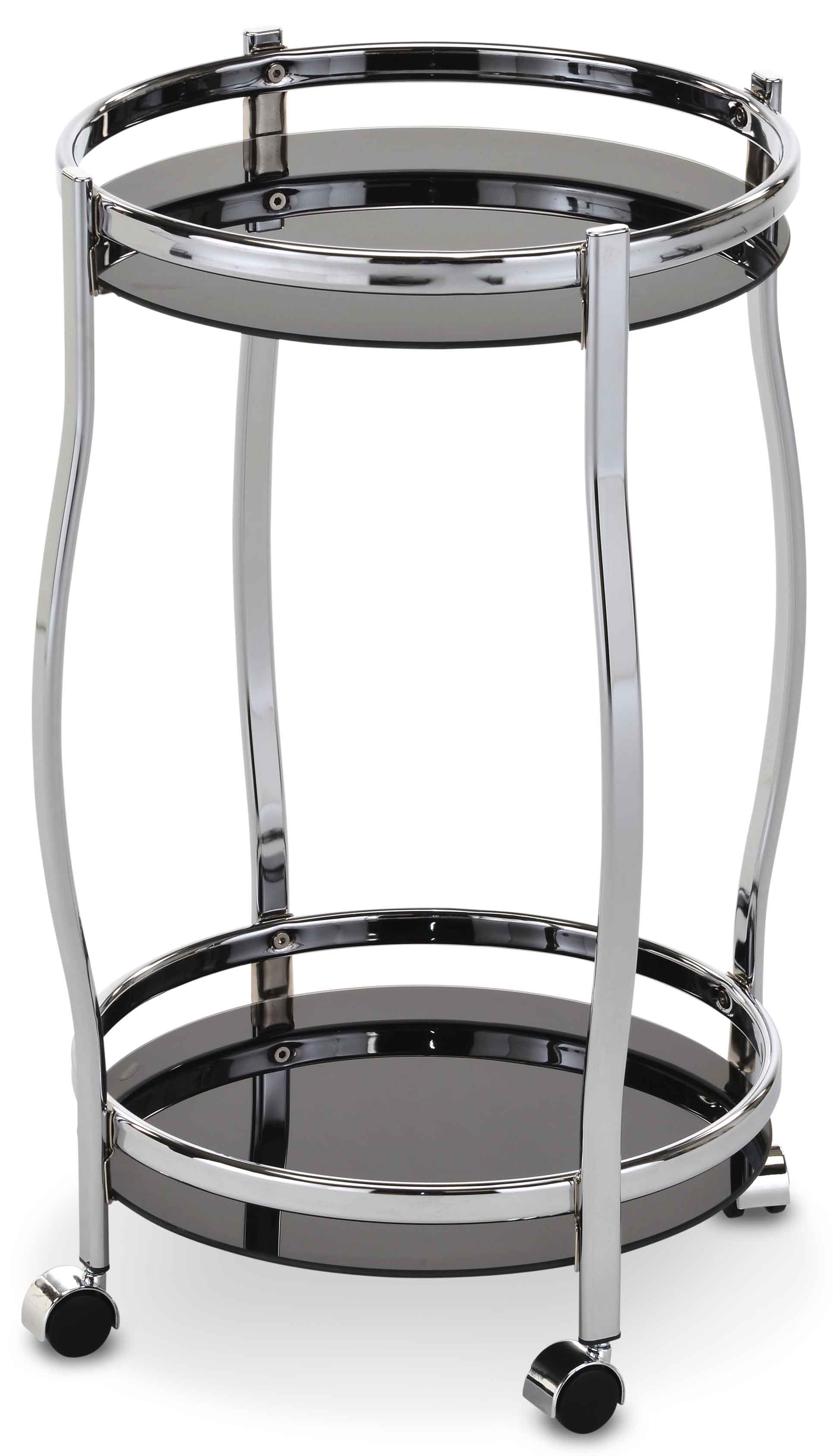 Butler 8 - Drink & Roll Tisch (Chrom) + M�belreinigung