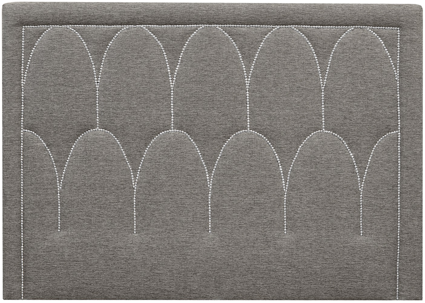 Kopfteil Dalar� (Stoff Grau) - Beliebige Breite