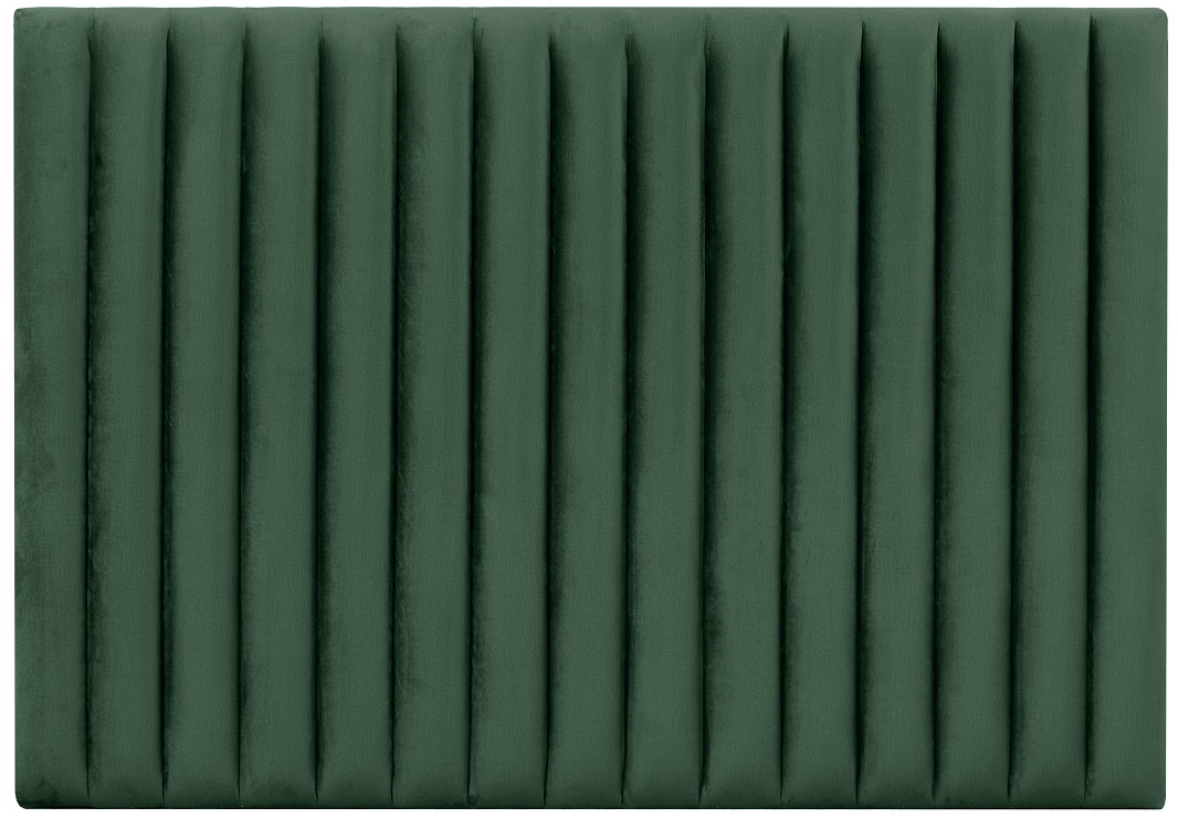 Kopfteil Ribbersborg (Smaragdgr�ner Samt) - beliebige Breite