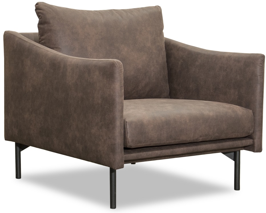 Harpan Sessel - Braunes �ko-Leder