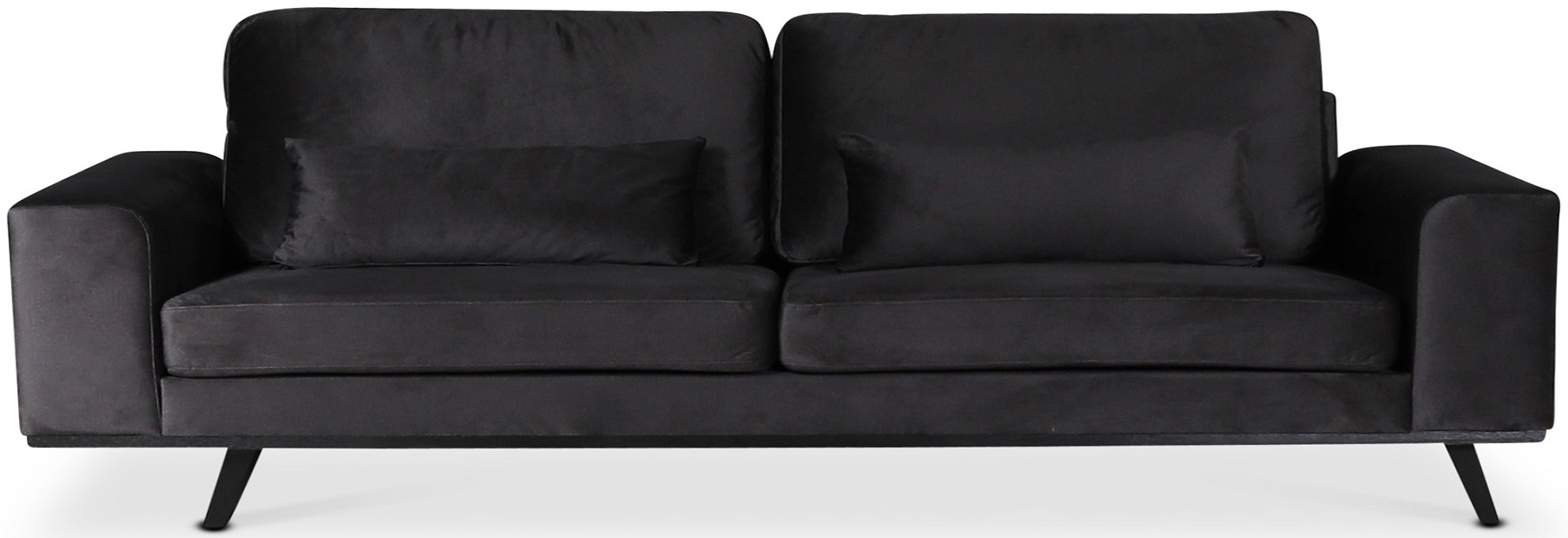 Ranger 3-Sitzer Sofa - Anthrazitgrau (Samt)