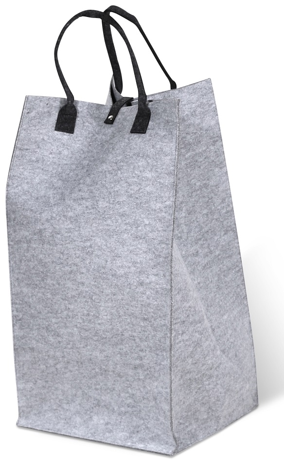 W�schekorb Deluxe H�he 75 cm - Hellgrau