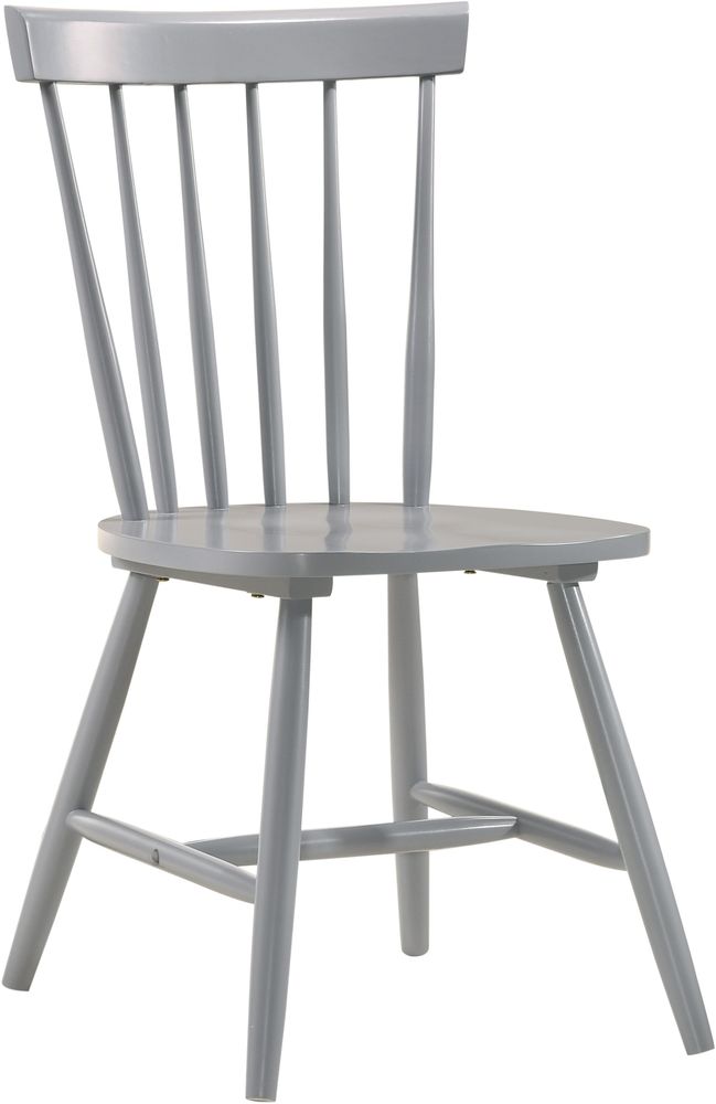 F�r� grauer Freischwingerstuhl + Stuhlkissen