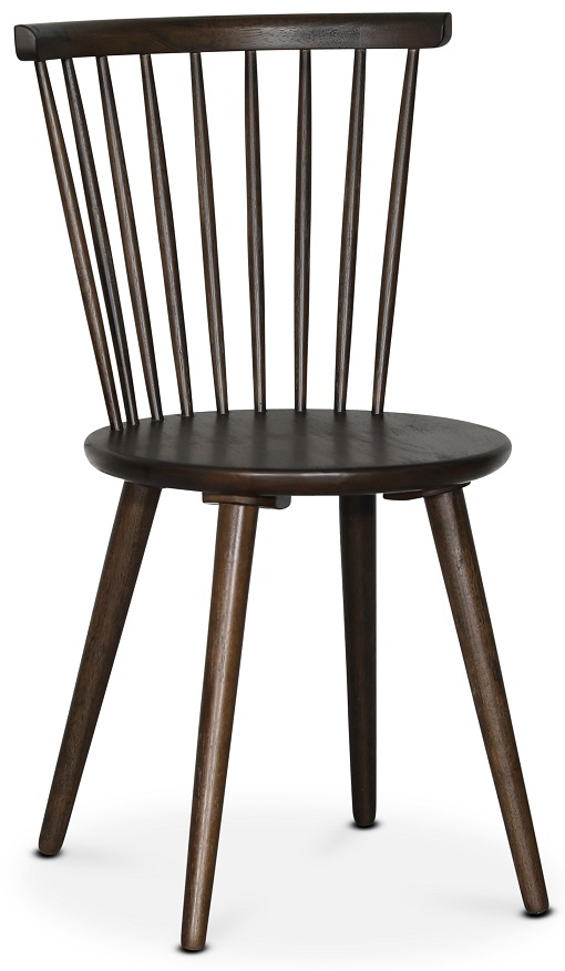 Castor Rohrstuhl braun ge�ltes Holz + Stuhlkissen