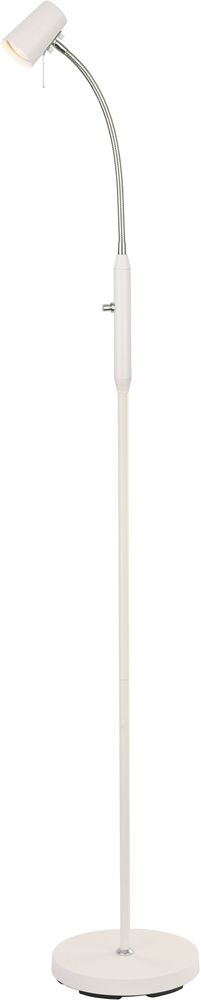 Pilot Stehleuchte - Wei�/Chrom