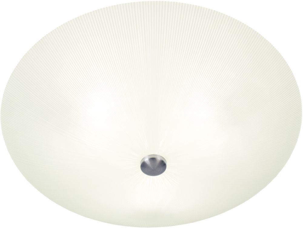 Strahlender Plafond - Wei�/Stahl