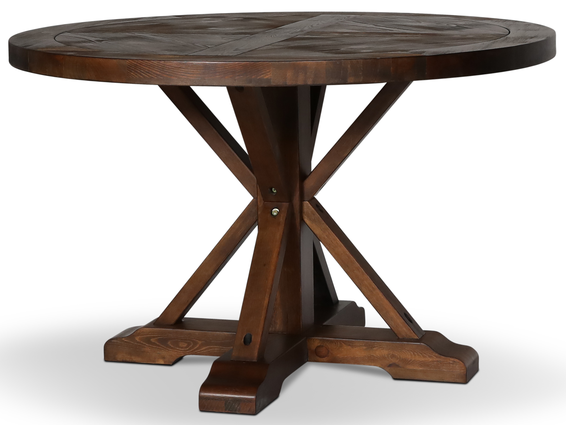 Tuva runder Esstisch �120 cm - Brown vintage