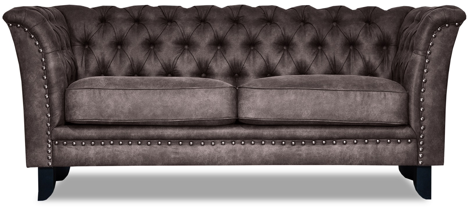 Chester Bridge 2-Sitzer Sofa - Vintage Dunkelbraun