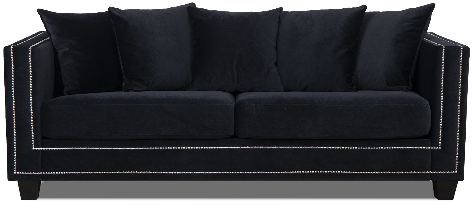 Sofa Temple mit Nieten - 217 cm Sofa Temple mit Nieten - 217 cm