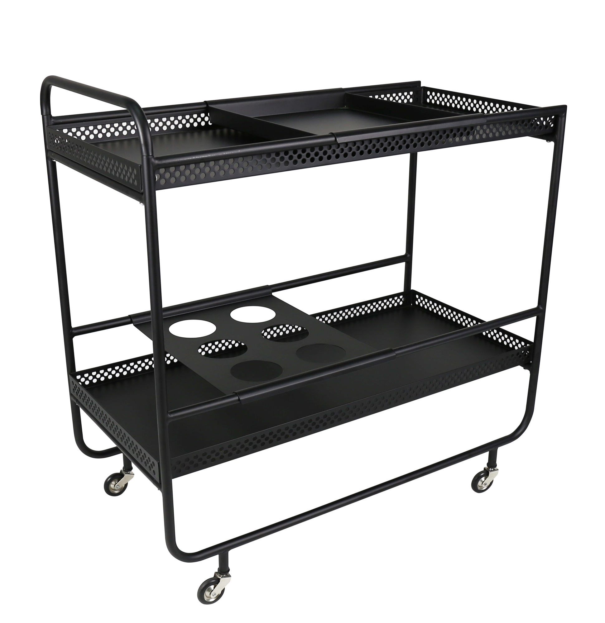 Smilla Servierwagen Schwarz