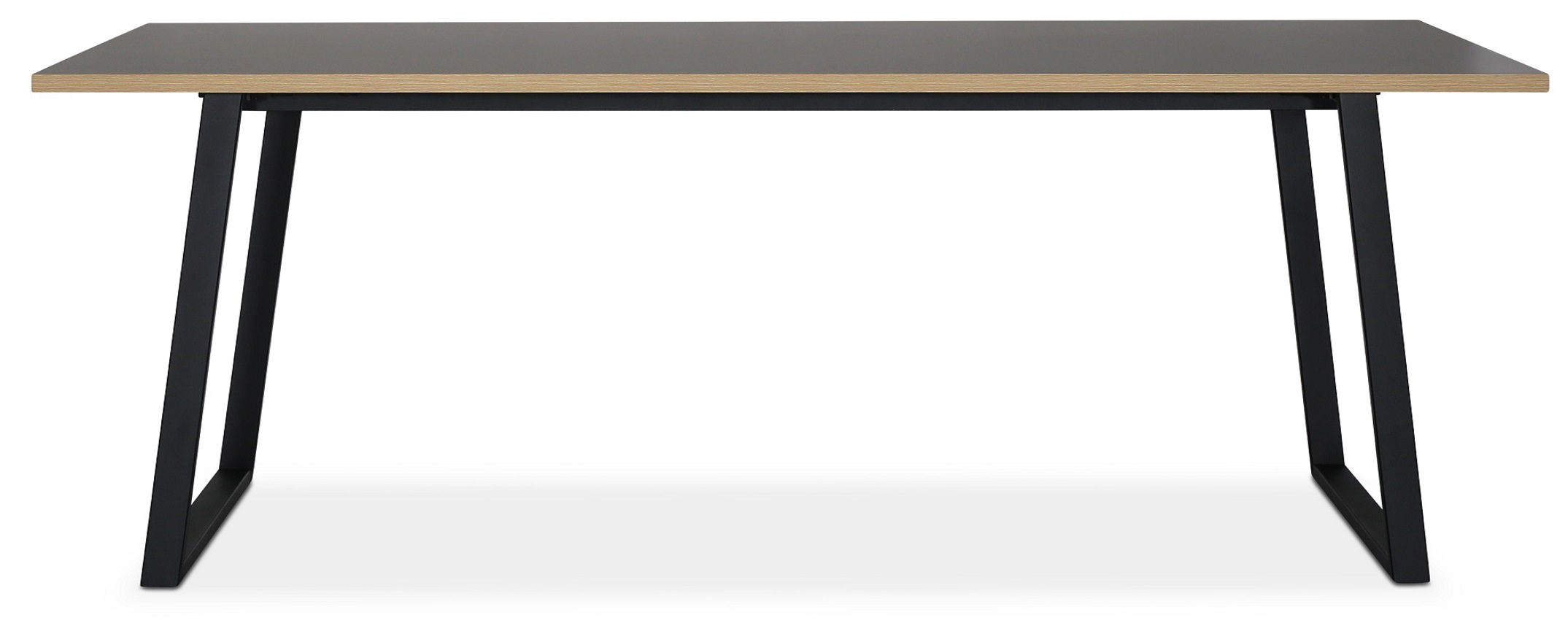 Edge Esstisch 240x90 cm - Graues Hochdrucklaminat (HPL) Edge Esstisch 240x90 cm - Graues Hochdrucklaminat (HPL)