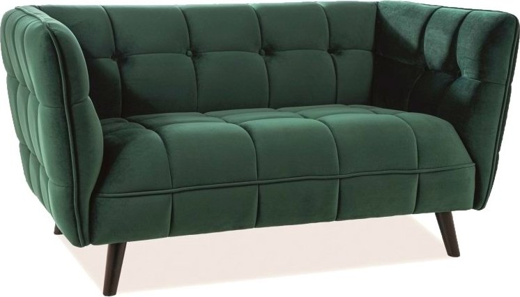 Renae 2-Sitzer-Sofa aus gr�nem Samt