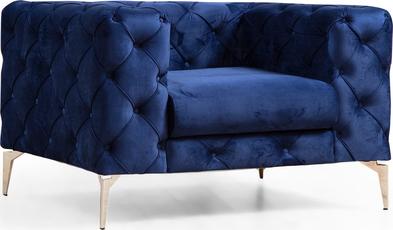 Como Sessel - Marineblau