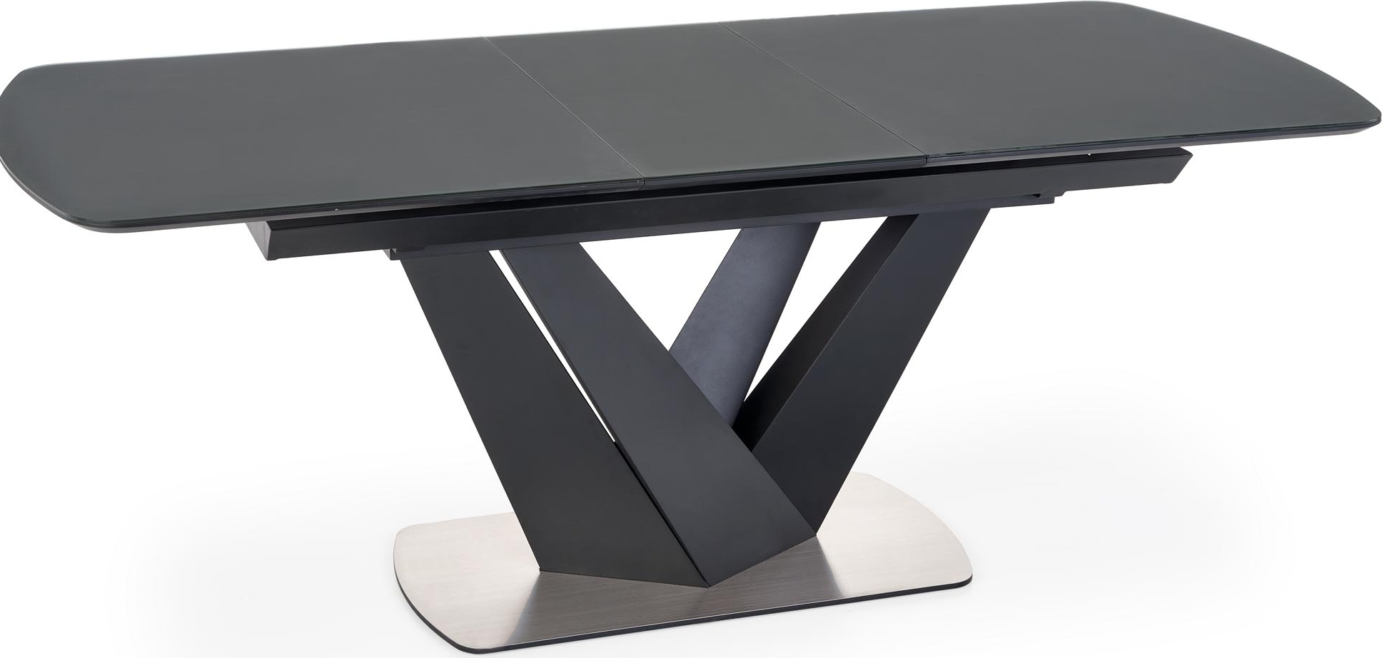 Bariton-Esstisch 160-200 cm - Grau