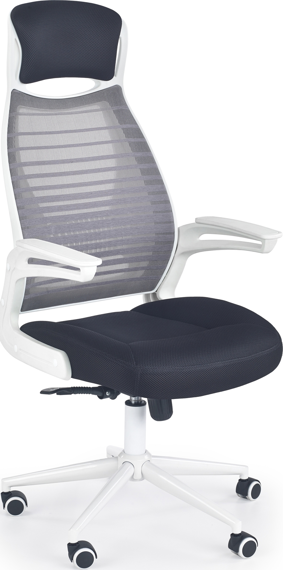 Areta B�rostuhl - Schwarz/Wei�/Grau